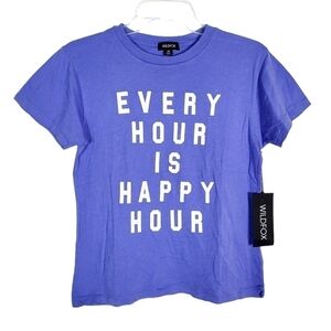 WILDFOX Happy Hour graphic tee